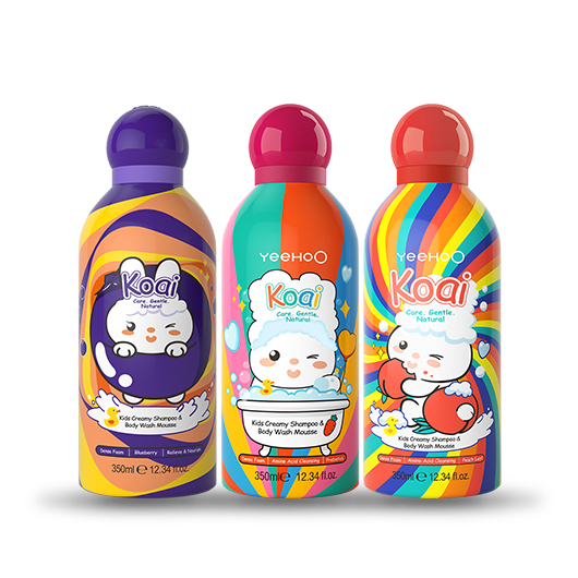 YeeHoO Koai  Kids Creamy Shampoo & Body Wash Mousse